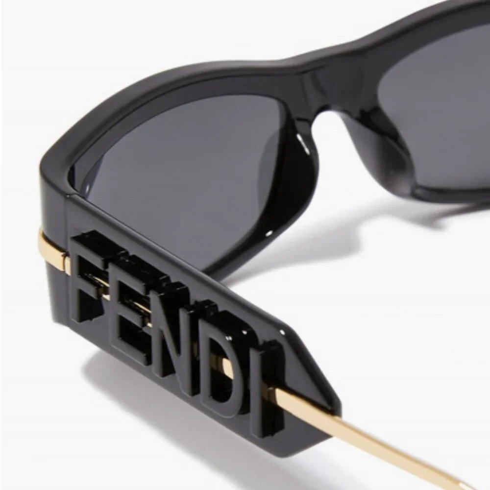 NEW FENDI FE40120I 01A BLACK SUNGLASSES